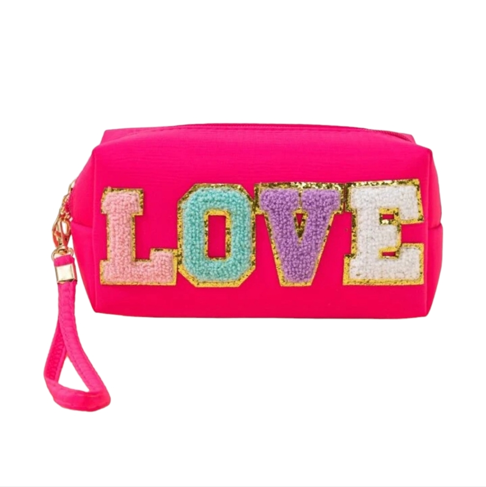 NWT LOVE Cosmetic Bag
